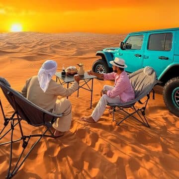 Private Jeep Safari with Sunset Setup